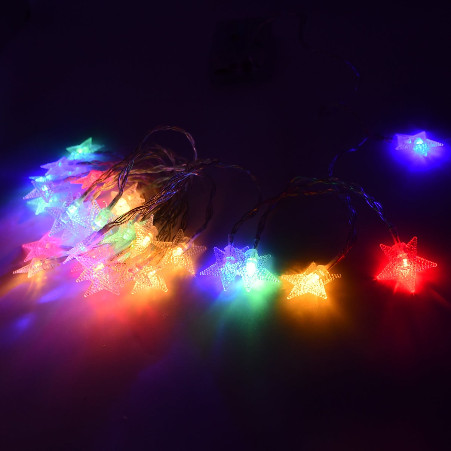 6603 28 LED / Star 3.9 Meter Star Shape Led Light Battery Operated with Flashing Modes for Home Decoration, Kids Room, Waterproof Diwali & Wedding LED Christmas Light Indoor and Outdoor Light ,Festival Decoration (Multicolor Battery Not Included 3.9Mtr) 6603 28 LED / Star 3.9 Meter Star Shape Led Light Battery Operated with Flashing Modes for Home Decoration, Kids Room, Waterproof Diwali & Wedding LED Christmas Light Indoor and Outdoor Light ,Festival Decoration (Multicolor Battery Not Included 3.9Mtr)